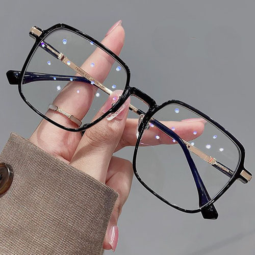 비아워게스트 사각 빅사이즈 가벼운 TR 뿔테 안경 12,900원