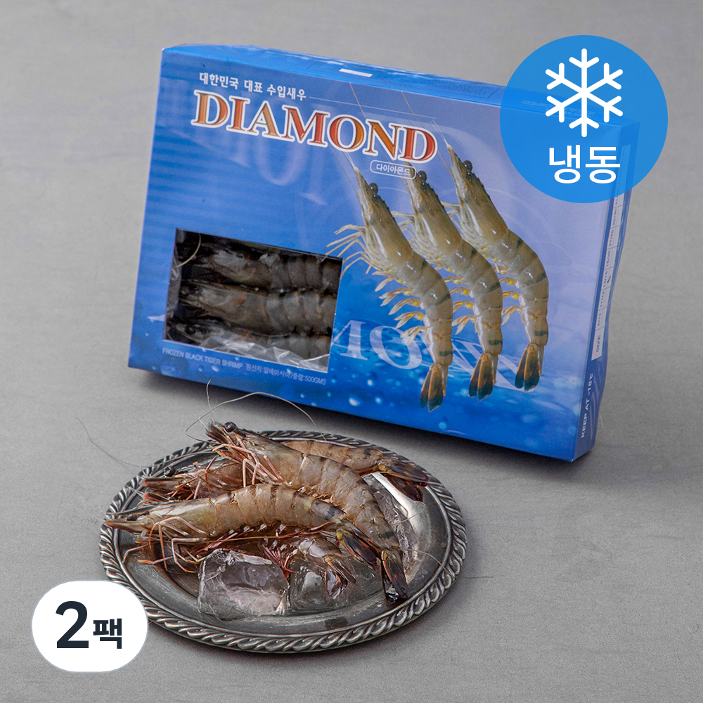 DIAMOND 홍다리 얼룩새우 20마리 (냉동) 25,220원