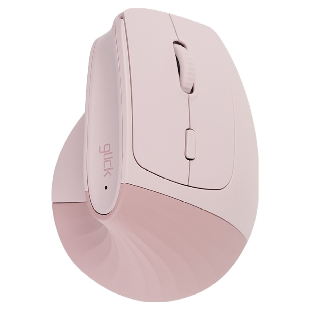 지클릭커 오피스프로 사무용 버티컬 인체공학 블루투스 무소음 무선 마우스, OP80, 핑크 25,900원