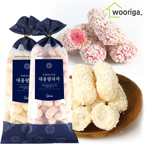 찹쌀유과 500g+백년초 찹쌀유과 500g 한과 전통과자 15,900원