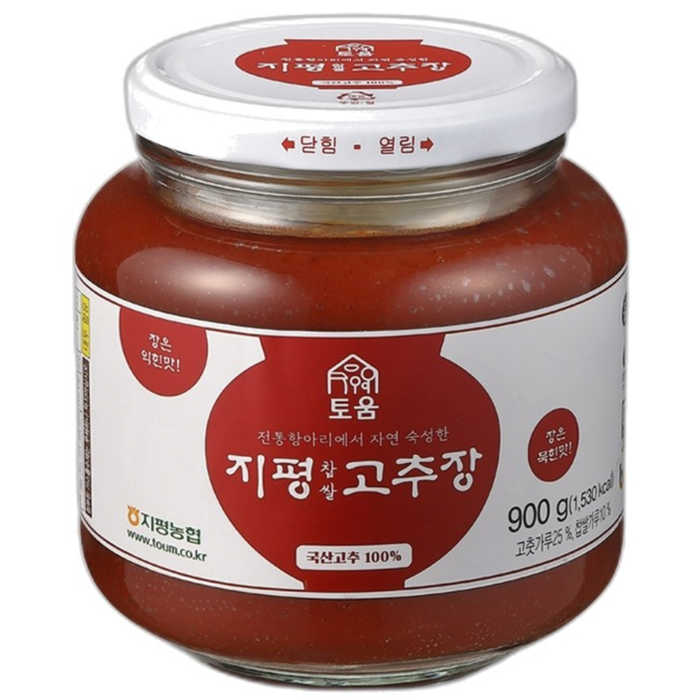 지평농협 토움 찹쌀 고추장, 900g, 1개 29,990원