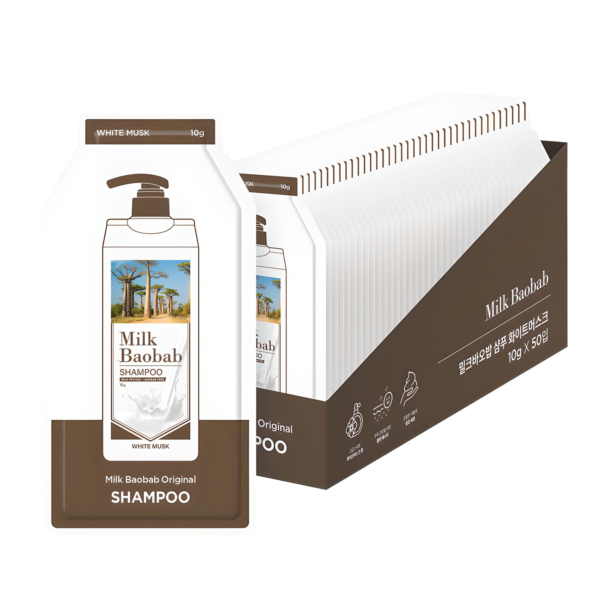 밀크바오밥 샴푸 화이트머스크향 12,900원