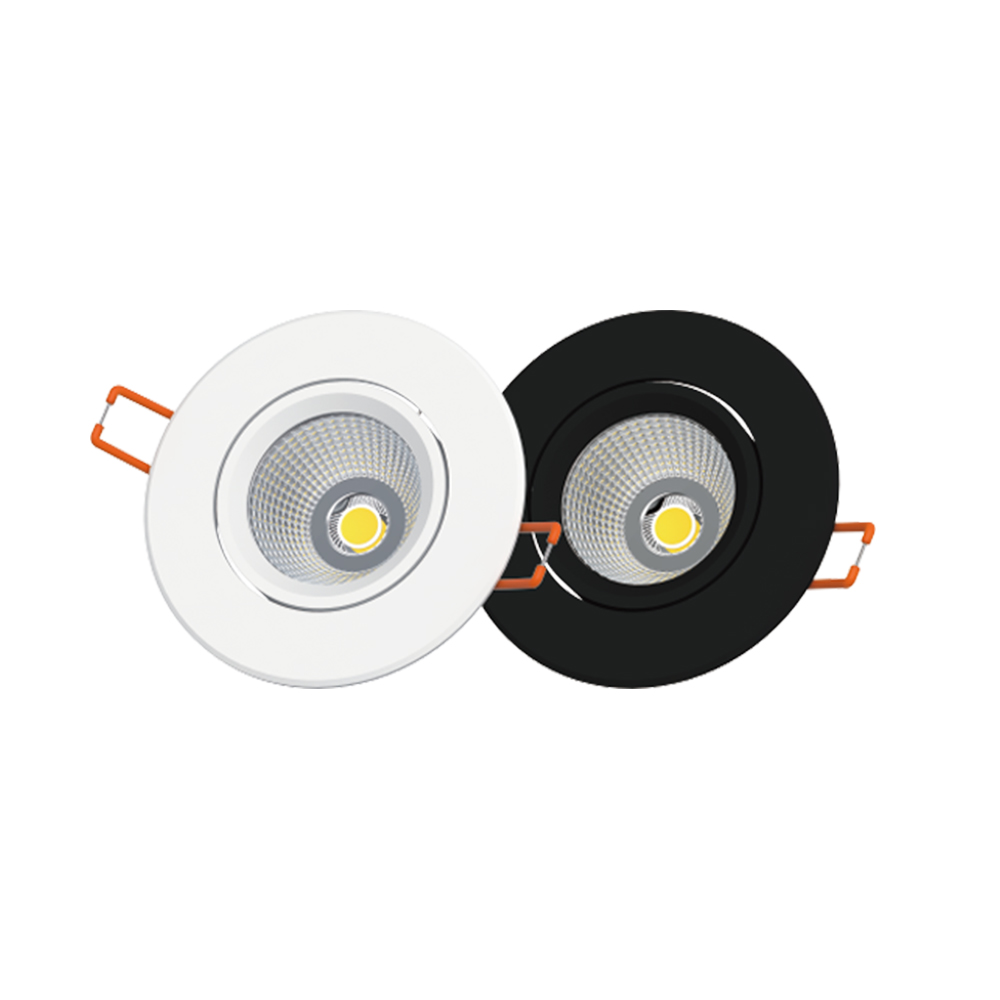 창고정리 특가상품 포커스 판 원형 타공 80 외경 100 COB MR16 일체형 7W 6500K 백색바디 3,000원