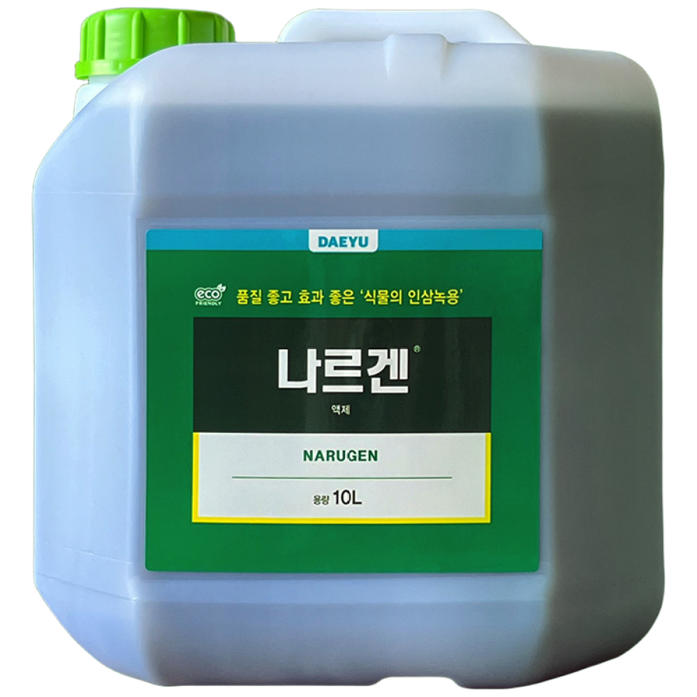 대유 나르겐 10L [26년생산] 대용량 자운영 농축성분 작물 복합활력제품, 1개, 10L 40,000원