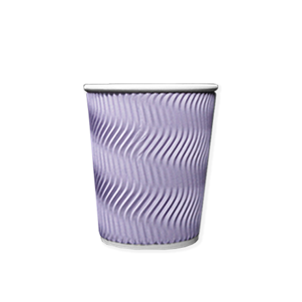 TYP 럭셔리 3중 단열종이컵 웨이브 라벤더 10온스 300ml, 1세트, 100개입 14,300원