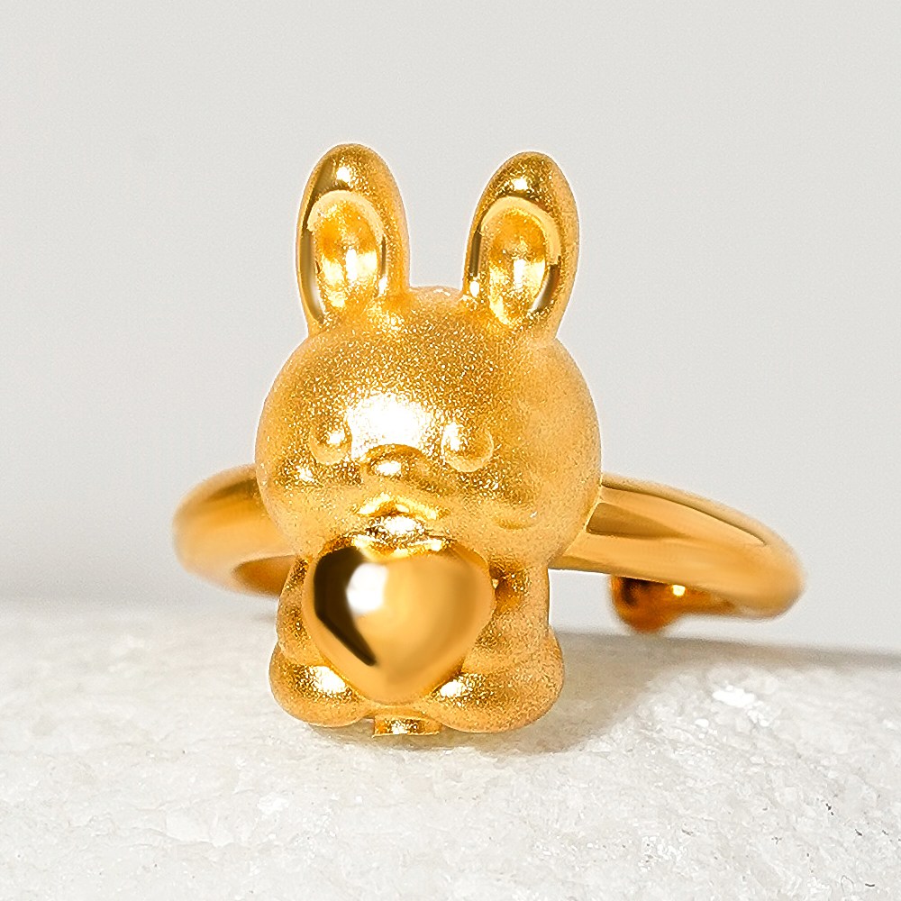 골드앤 순금 24K 토끼띠 드림 돌반지 173,900원