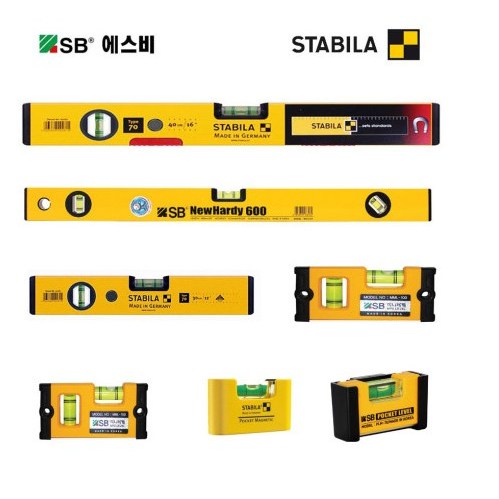 SB 스타빌라 수평대 뉴하디 수평계 수평기 수평자 600 450 300 미니 24,310원