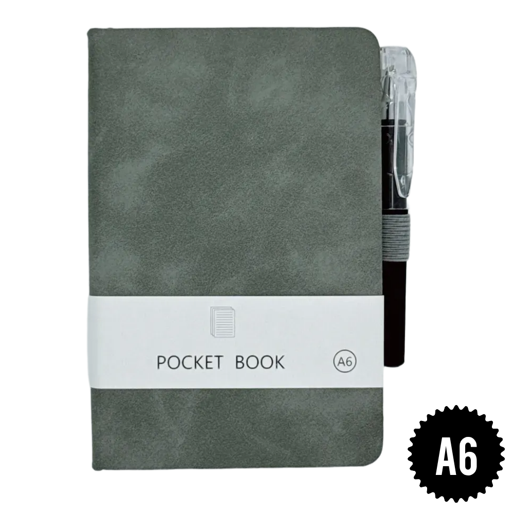 [수첩 볼펜 세트] 자파믹스 A6 휴대용 미니 수첩 업무 노트 다이어리 5,400원