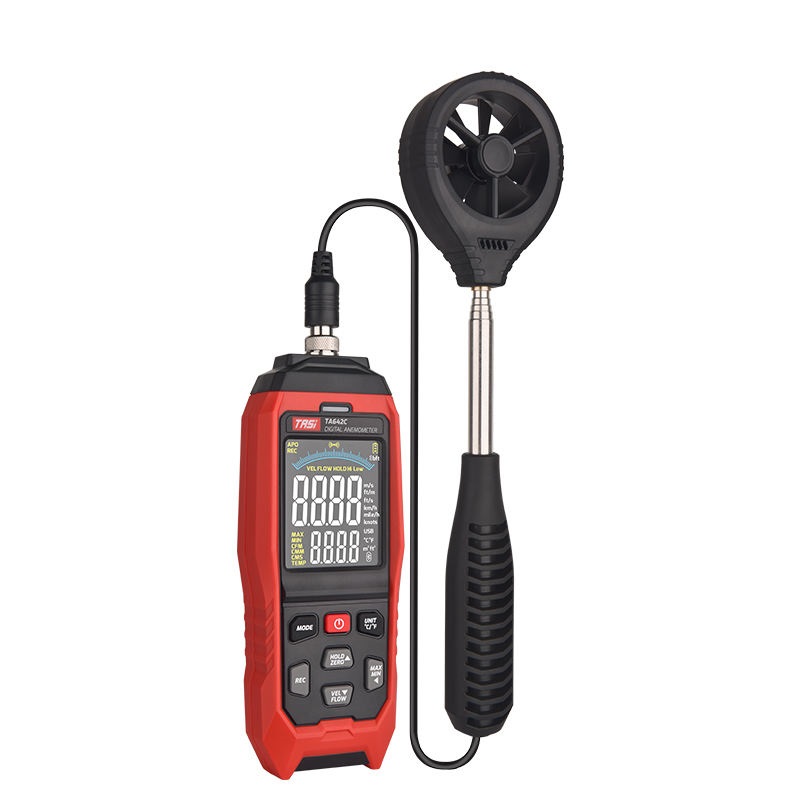 리녹 디지털 풍속계 풍량계 측정기 VA컬러 디스플레이 8팬 고정밀 센서 1000데이터 저장, 1개 84,730원