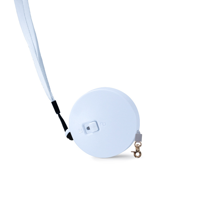 디프른티 소형견 초미니 자동 리드줄, 1개, 화이트 12,300원