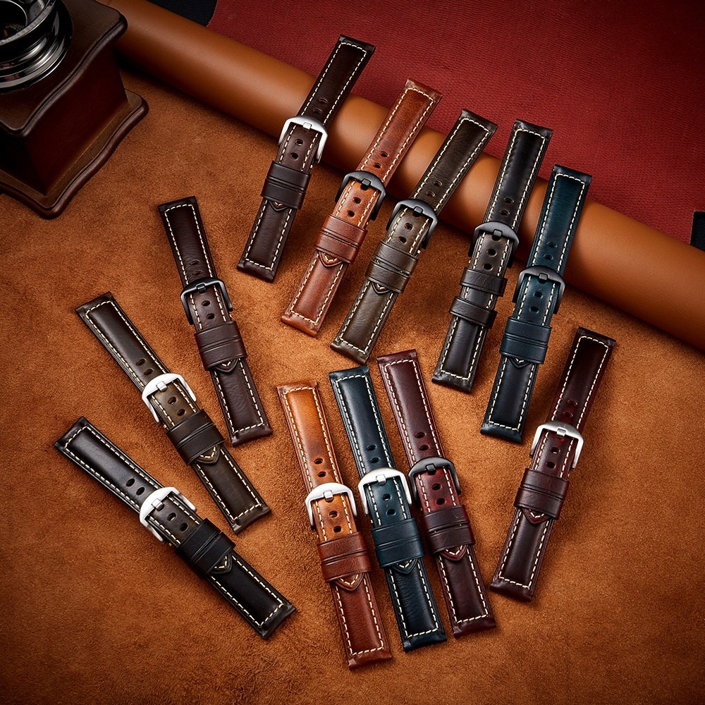 오르몽트 수제 가죽 스트랩 소가죽 통가죽시계줄 18mm 20mm 22mm 스트랩 갤럭시워치밴드 17,760원