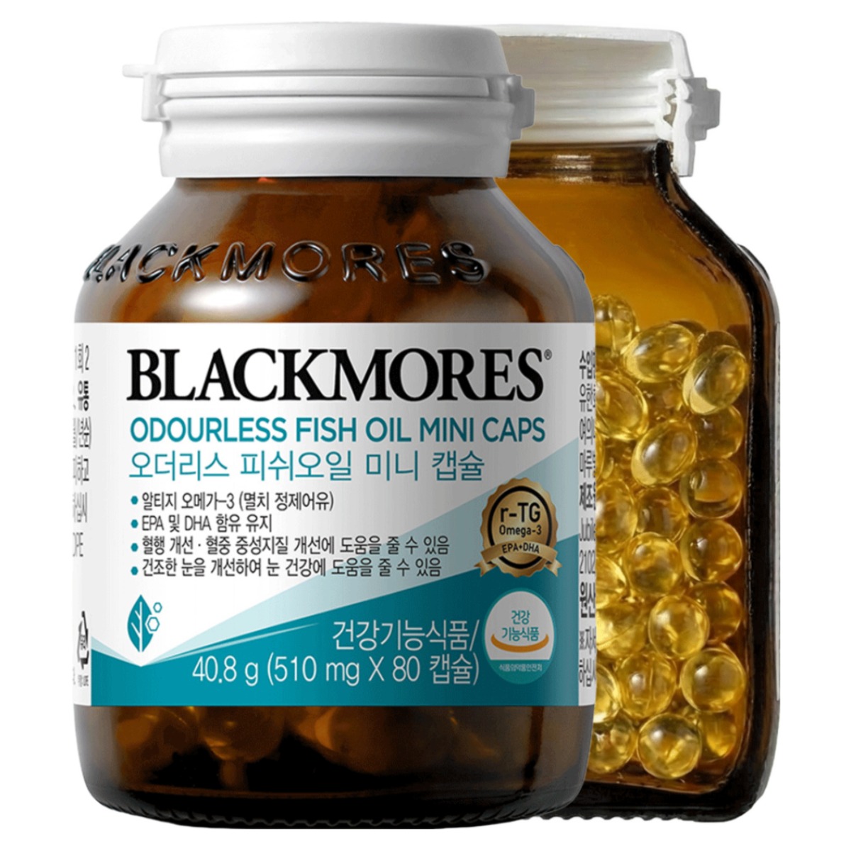 블랙모어스 오더리스 피쉬 오일 미니 캡슐 17,390원
