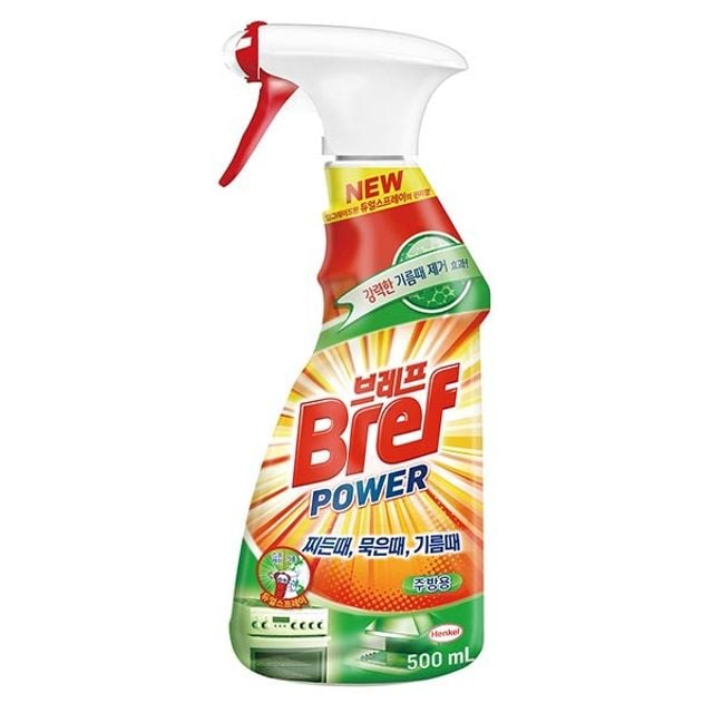 브레프 파워 스프레이 500ml 주방용 청소 500ml 세제 스프레이 용솔 파워 브레프 아이디어 dew+188JB 7,590원