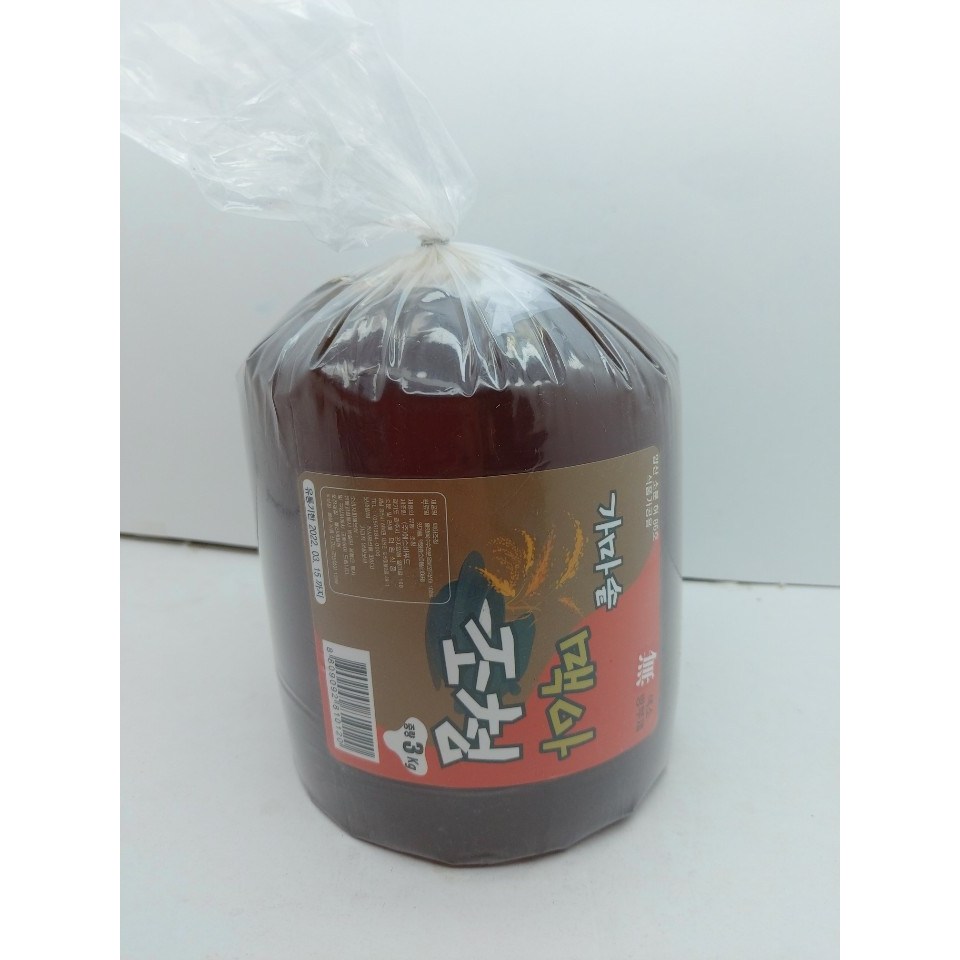 가마솥  맥아 조청  3kg,  가마솥 쌀엿 3kg, ,  조은식품 봉지물엿 3kg (흰색) (하루 배송 99%) 9,720원