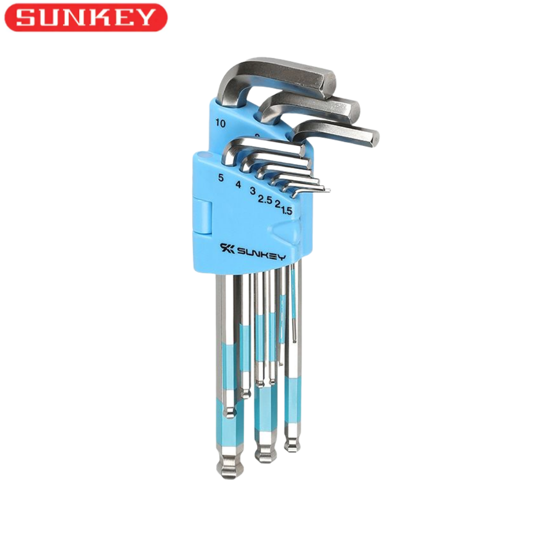 썬키 롱볼렌치 세트 SBW-9ST 스테인리스 육각 볼 양면 L렌치 44,010원