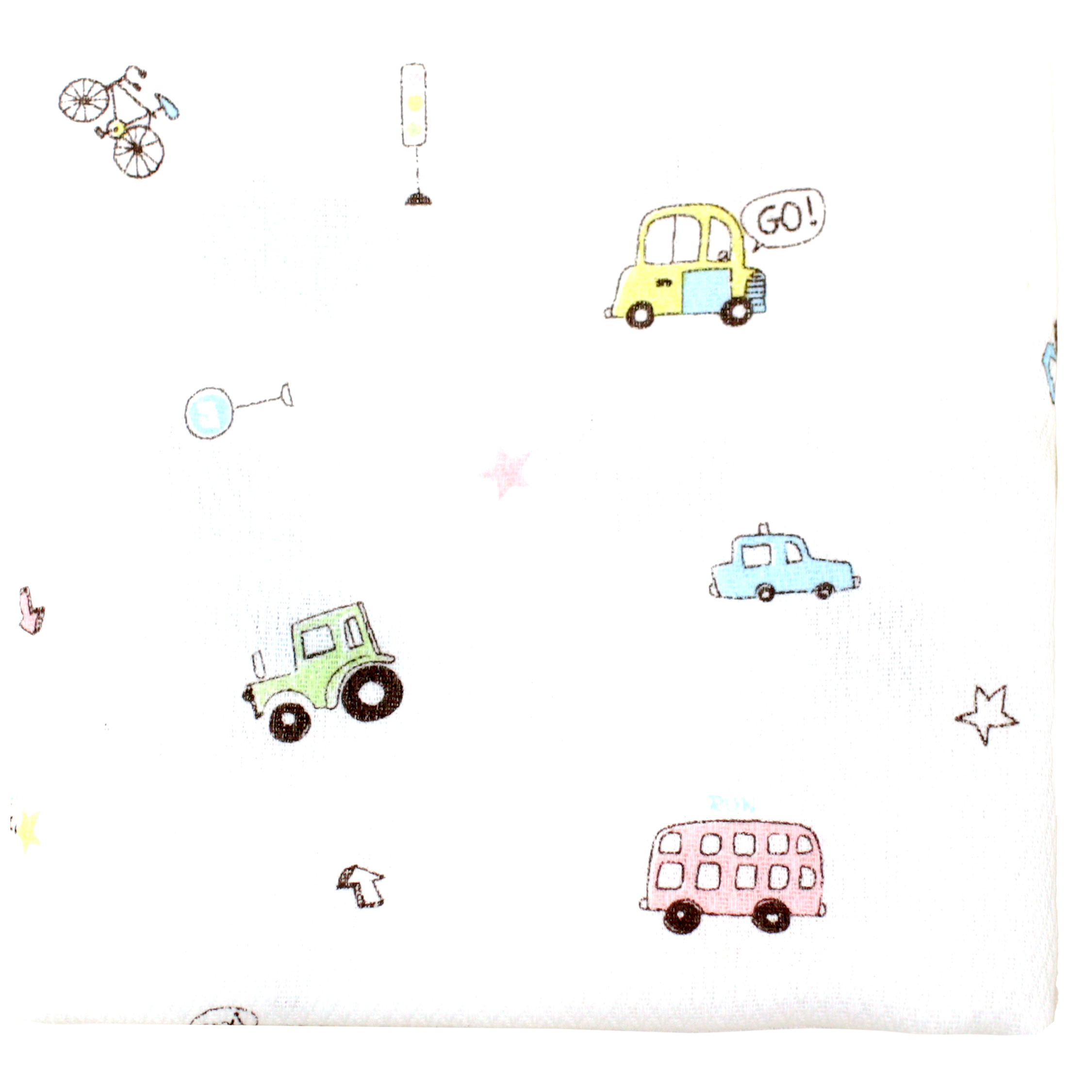 베이비앙 순면 나염 아기 가제 엠보손수건 10장(혼합가능)(오후5시이전 주문건 당일출고) 9,900원