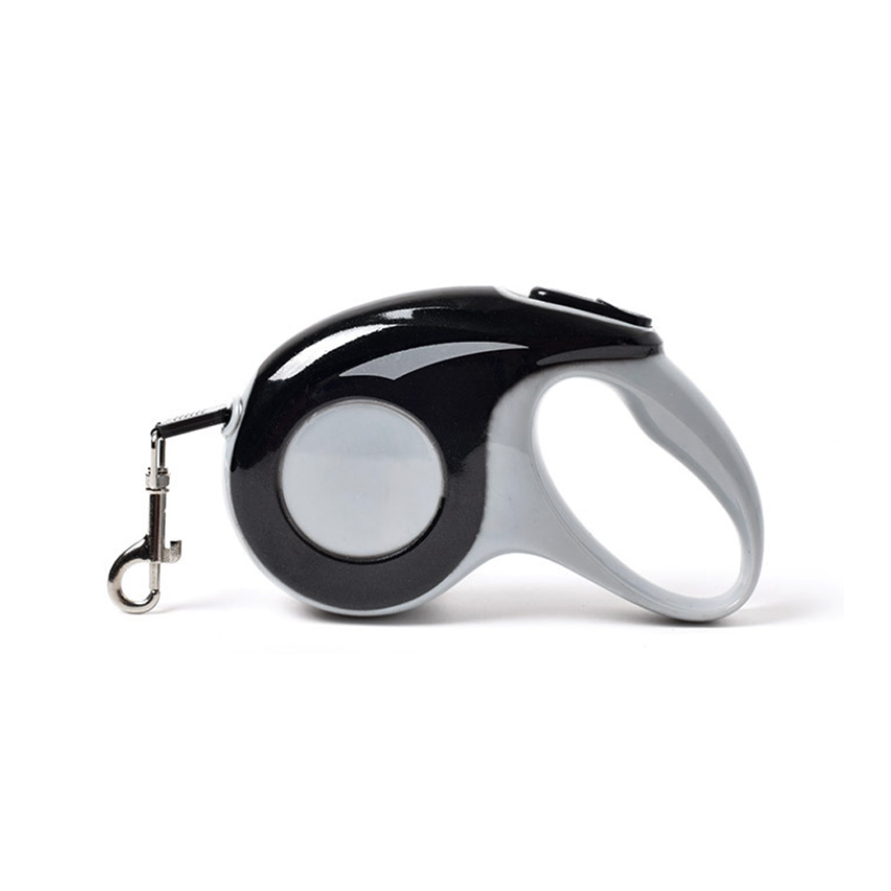 산책용 강아지 자동목줄 리드줄 3m 5m 미터, 블랙, 1개 2,300원