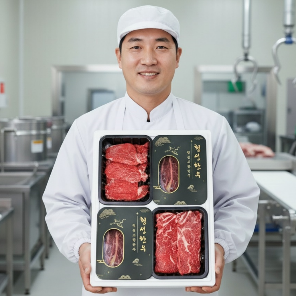 [한우선물세트] 횡성 한우 1등급 선물 세트 소고기 추석 설 명절 선물세트 소고기 셋트 구이용 선물용 국거리 고기 등심 안심 채끝살 특수부위 148,000원