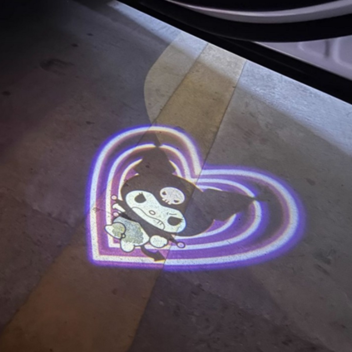 산리오 도어빔 쿠로미 자동차 조명 21,400원