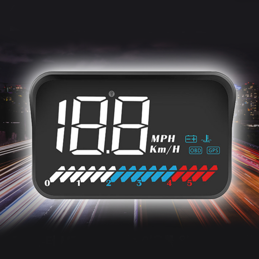 아이데이  간편 셀프 설치 차량용 HUD 헤드업 디스플레이 자동 ON OFF 밝기 조절  / OBD GPS 겸용 타입 43,340원
