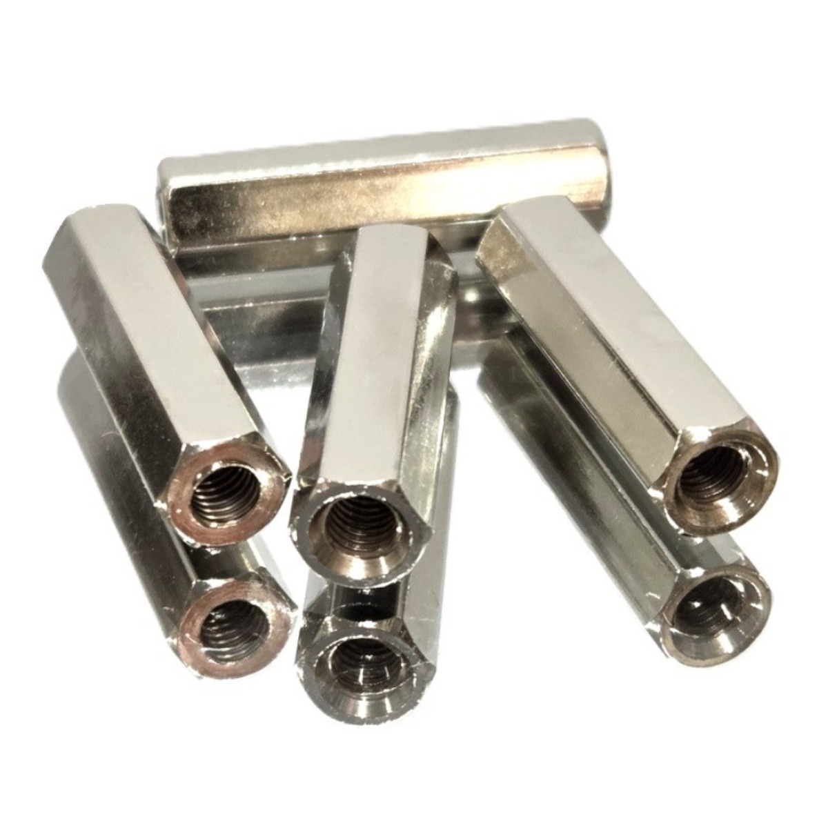 지지대 너트 신주 니켈 도금 PCB 기판 서포트 관통 연결 M3, 10개, M3, 50mm 6,000원