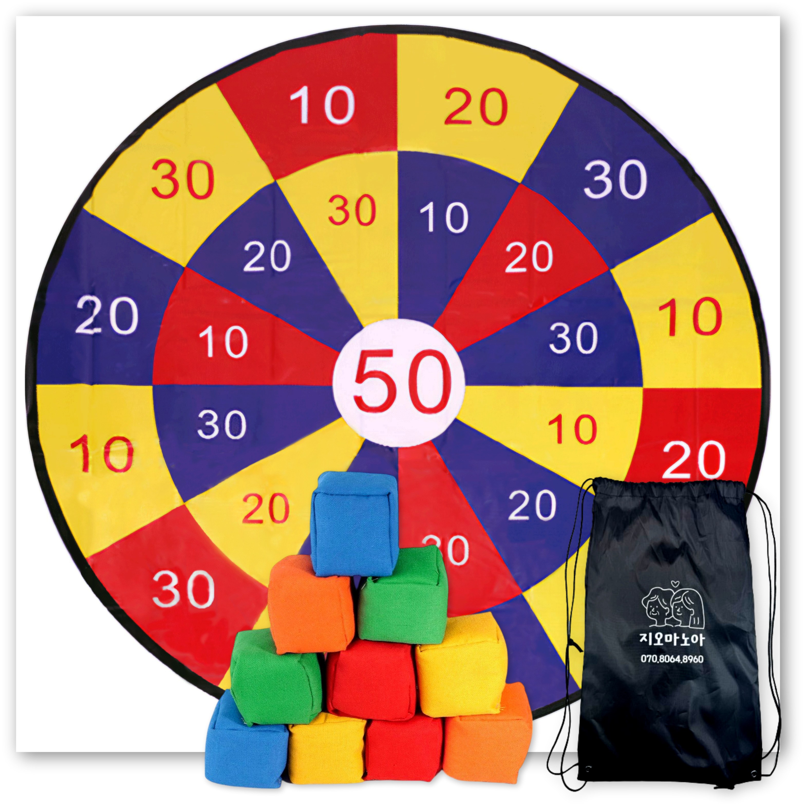 지오마노아 오재미 던지기 과녁판 세트, 1개 25,800원