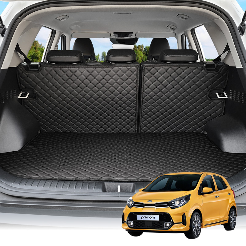모닝 전차종 퀼팅 트렁크매트 등받이매트 차박매트 QU, 올뉴모닝(11년1월~17년1월) 47,500원