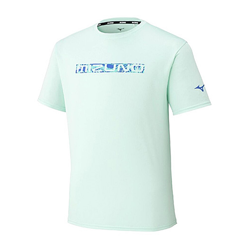 미즈노 반팔 라운드 티셔츠 82JAD11031 민트그린 44,000원