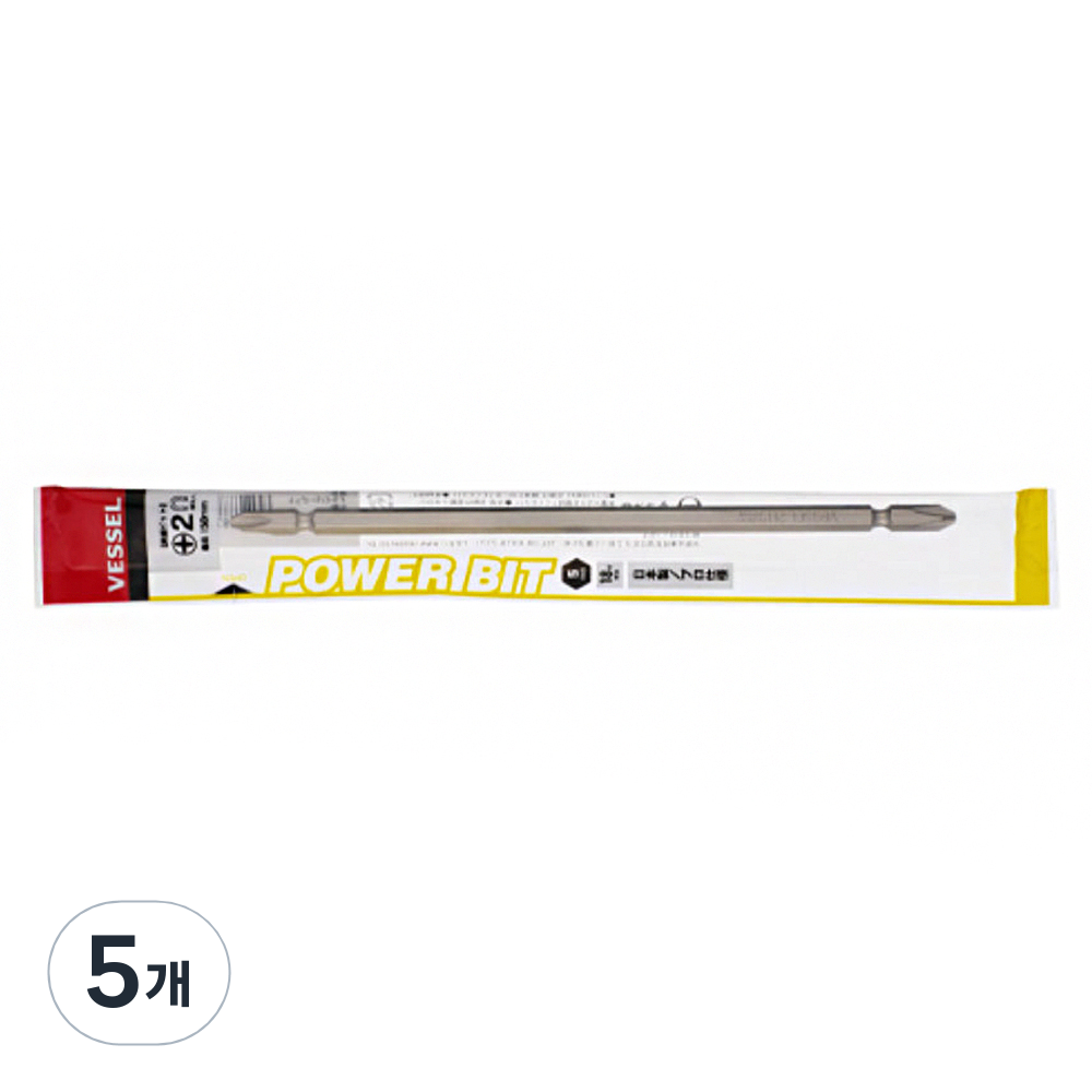 베셀 BSG36 양용비트 십자 2 150, 5개, 현재가 17,750원