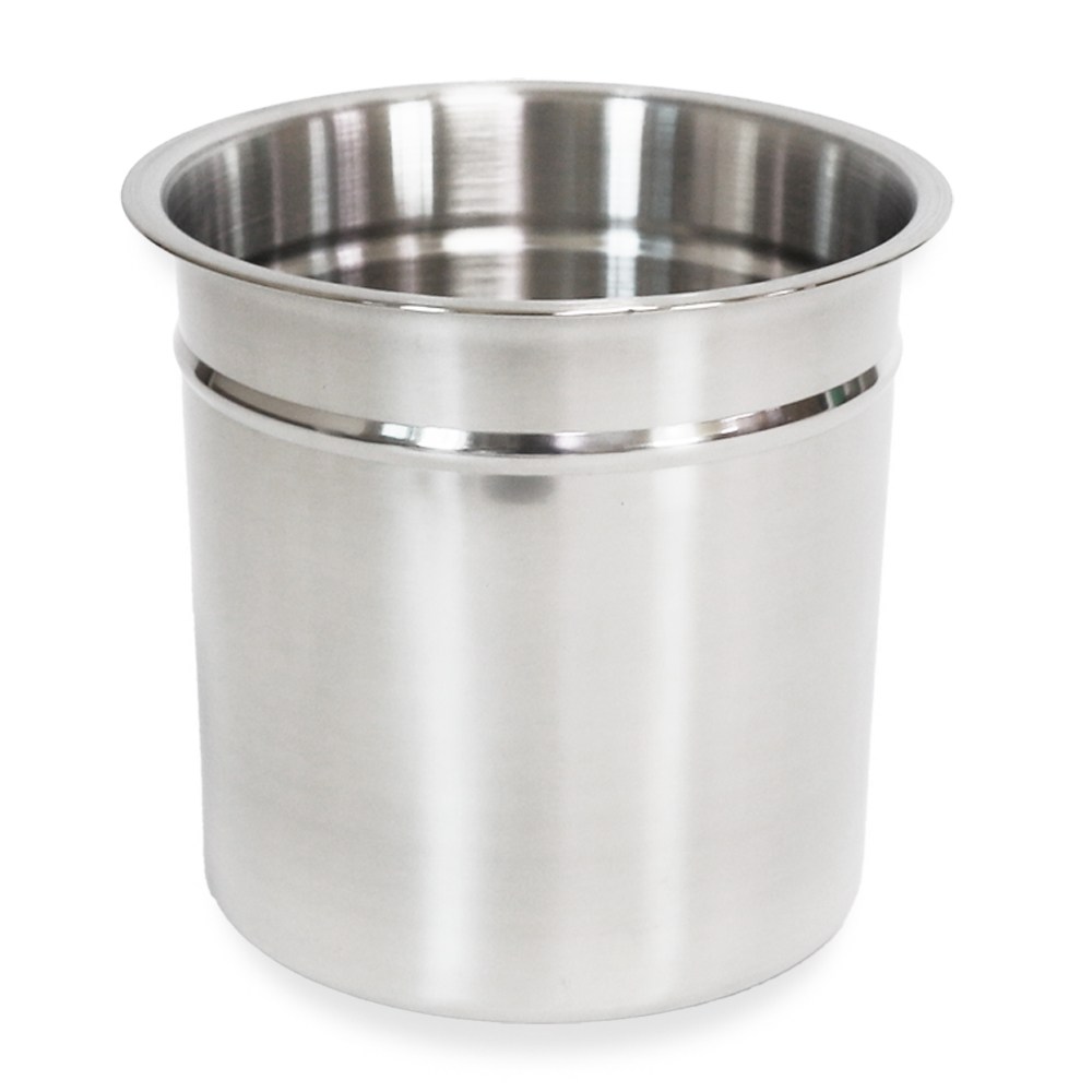 유유마트 업소용 뼈통 스텐 수저 불림통 원형 bmp 뚜껑없는 쓰레기통 비엠피 1~5호, 현재가 3,600원