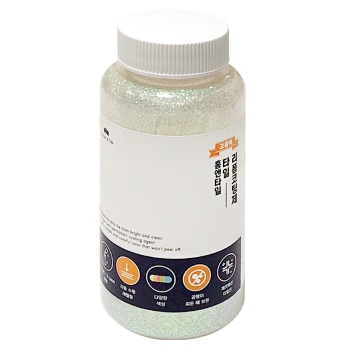 에폭시바닥용 타일줄눈 보수제 코팅제 화이트홀로그램 욕실 셀프 줄눈시공, 1개 15,500원