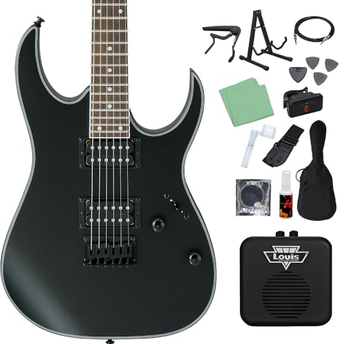 Ibanez RG421EX BKF (Black Flat) 아이바니즈 일렉트릭 기타 초보자 14점 세트[미니 690,300원