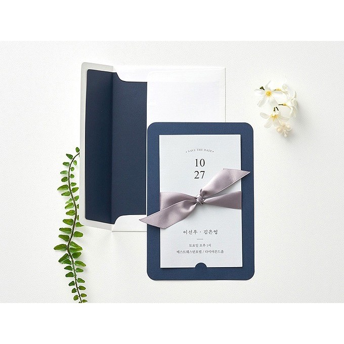 청첩장 스몰웨딩 결혼 소량 제출용 회사 행사 샘플 종이청첩장 제작 50장 CM6033 68,500원