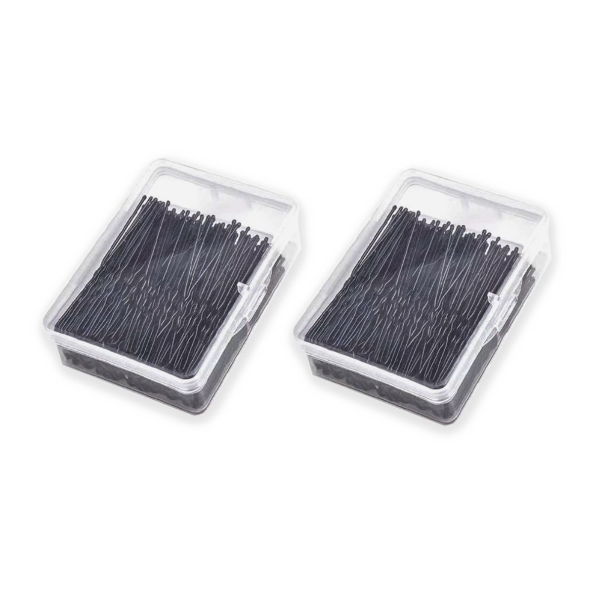 1+1 올림머리 헤어 클립 실핀 U핀 케이스포함 100개입 2통 8,900원