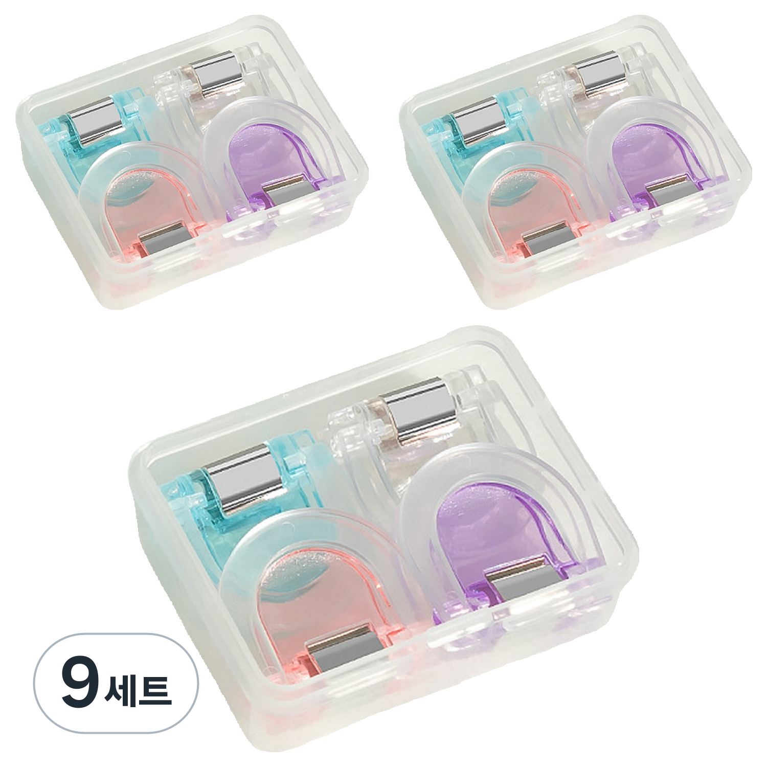 문구담 멀티 반달 클립 접이식 D형 집게 08 A타입 세트, 소, 4개입, 9세트 22,560원