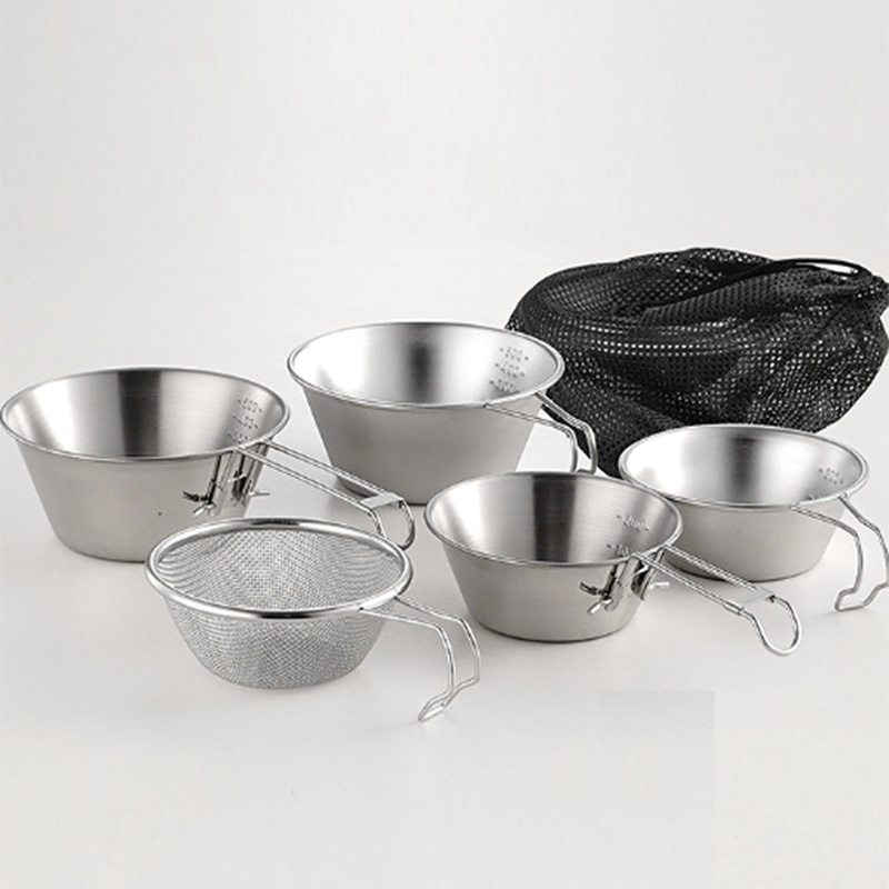 모노하임 304 스테인레스 스틸 캠핑 식기 +보관 파우치 세트 53,080원