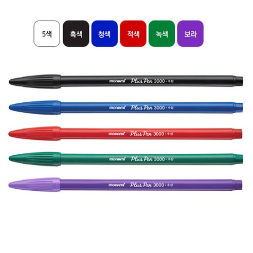 모나미 프러스펜 3000 12개입세트 수성펜 플러스펜 유치원 어린이집 초등학교 신학기용품 사무용품, 10개, 흑색 31,500원