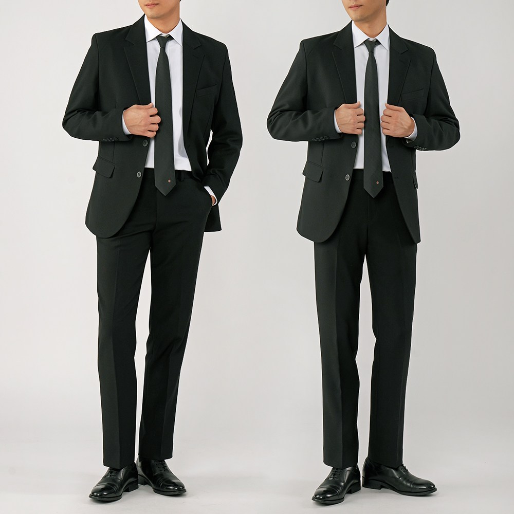 팀스핏 남성용 M~4XL 빅사이즈 사계절 정장수트 자켓 정장바지 세트 결혼식정장 99,000원