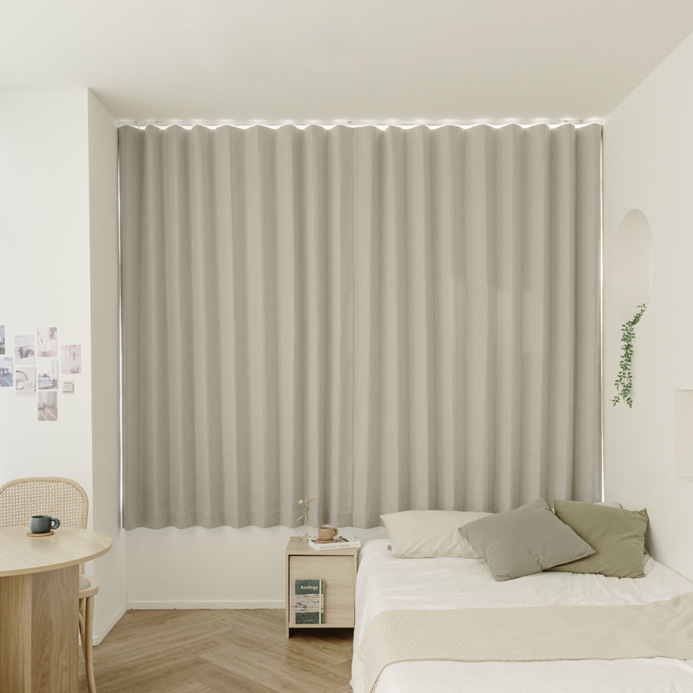 nuguna 굿나잇 형상기억 예쁜주름 암막 커튼 2p 92,600원