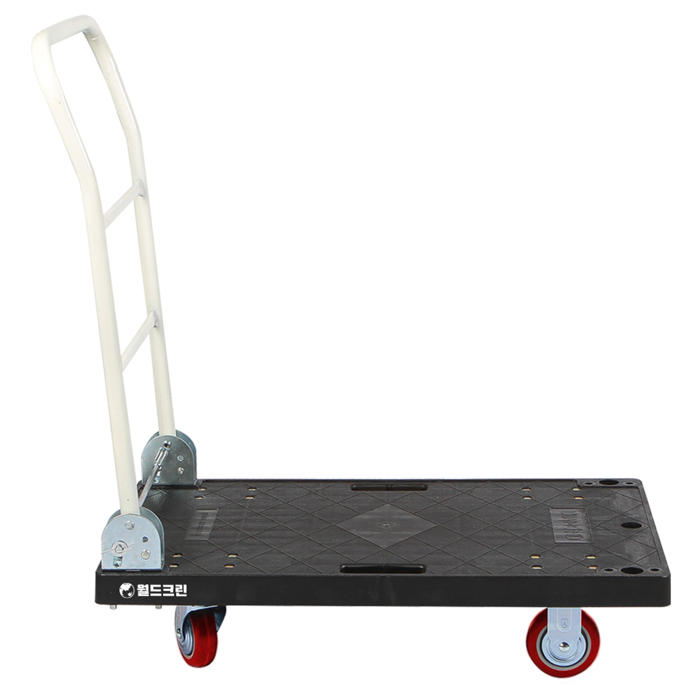 월드크린 잘밀려 접이식 운반카트 검정, 1개 103,350원