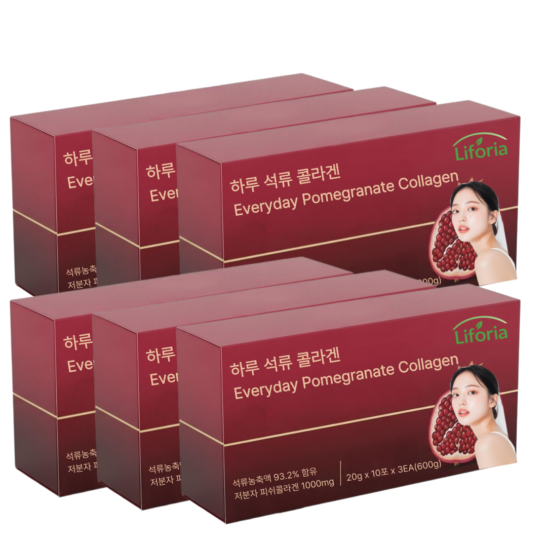 미녀의 석류 콜라겐 젤리 스틱 먹는 피쉬 초저분자어린콜라겐, 6박스, 600g 273,600원