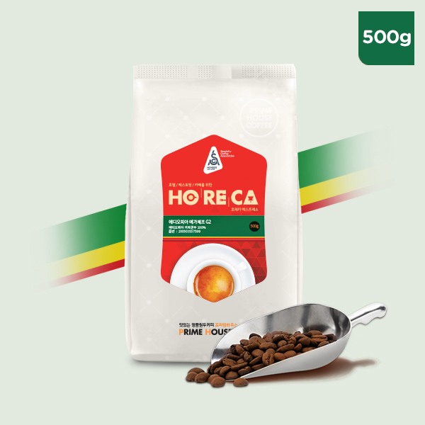 호레카 에티오피아 예가체프G2 원두커피 500g, 없음, 보통 (핸드드립/커피메이커용), 3개 17,000원