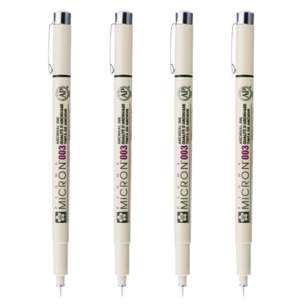 사쿠라 피그마 마이크론 피그먼트 잉크펜 7,380원