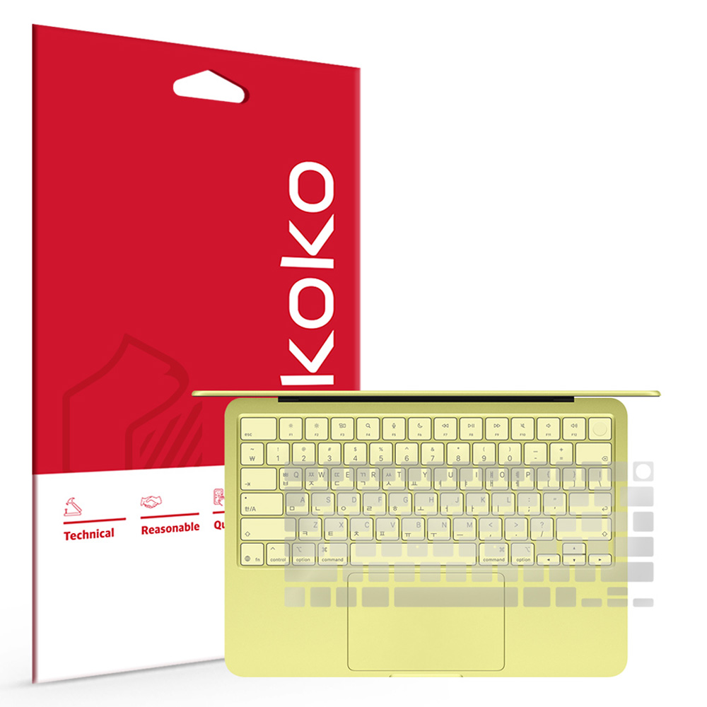 스코코 512GB용 터치ID 뚫림 키보드 보호필름 세트 8,630원