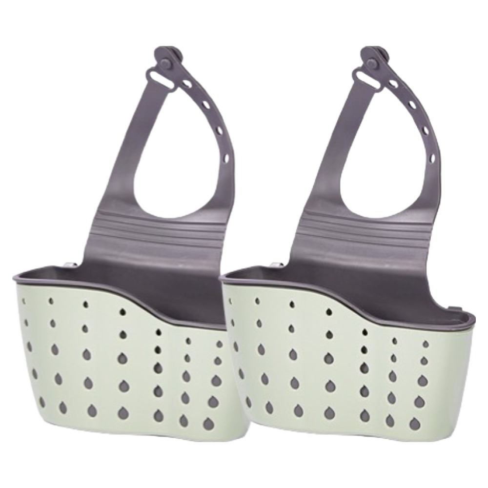 리빙홈디테일 다용도 무타공 물빠짐 싱크대 수세미 거치대 LHD-080, 민트그린, 2개 4,740원