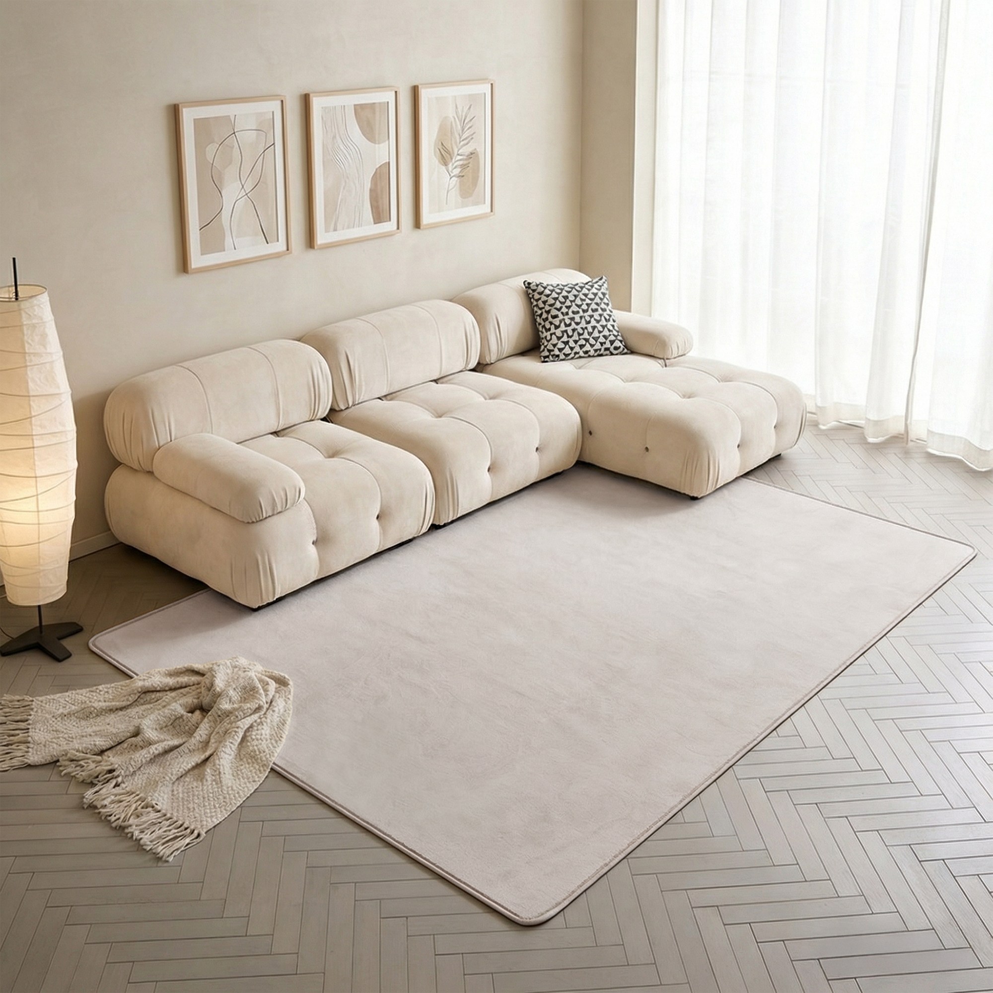 메모리폼 사계절용 러그 방수 유연 내구 거실 침실 사용 클라우드 19,900원