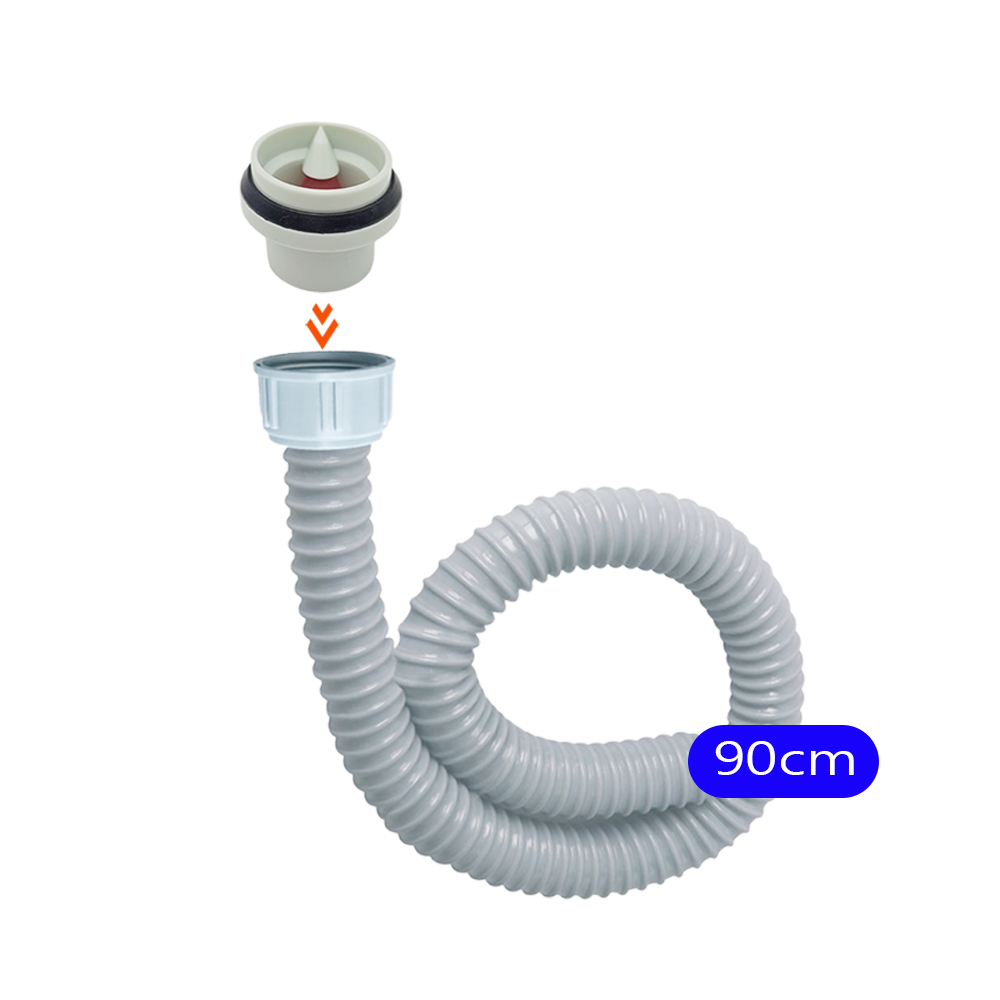 아비앙 싱크호스 악취차단 꼬깔트랩 + 싱크호스 세트 90cm,120cm (선택)  / 악취방지캡 9,900원