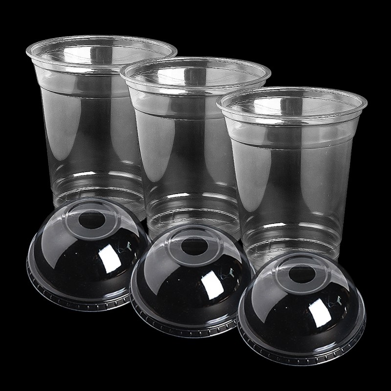 월드몰 14온스/16온스 92파이 아이스컵 1000개+돔뚜껑 1000개 세트 PET 테이크아웃컵 커피 음료 카페컵 돔형 49,500원