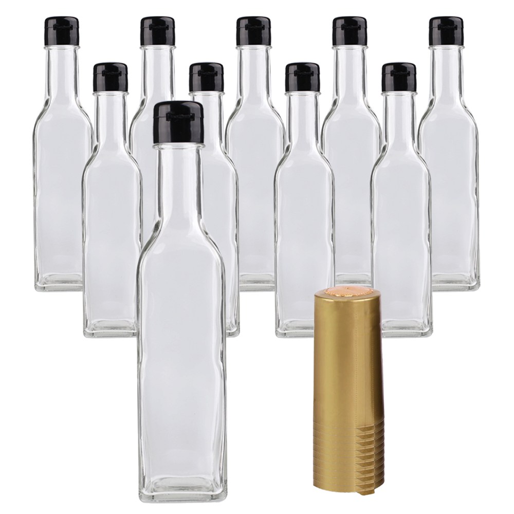 가인글로벌 사각오일250(평면)KD + 원터치캡(소) 블랙 + 탑씰 골드(33파이) 참기름병 오일병 유리병 20,400원