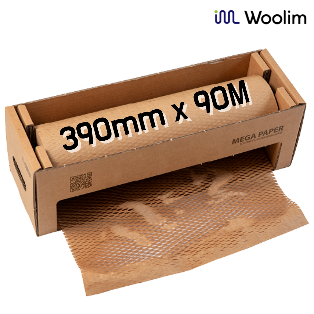 우림 크라프트 종이 완충재 39cm x 90M 디스펜서 포함 54,000원